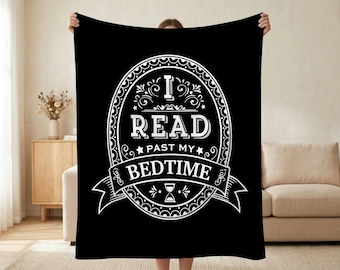 Ho letto oltre l'ora di andare a letto. Coperta per neonati con stampa floreale ad acquerello personalizzata. Regalo per la neomamma e per il baby shower. Fascia per neonati personalizzata.