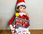 Home Sweet Home - North Pole Sign Ornament for Elf or Doll Kit