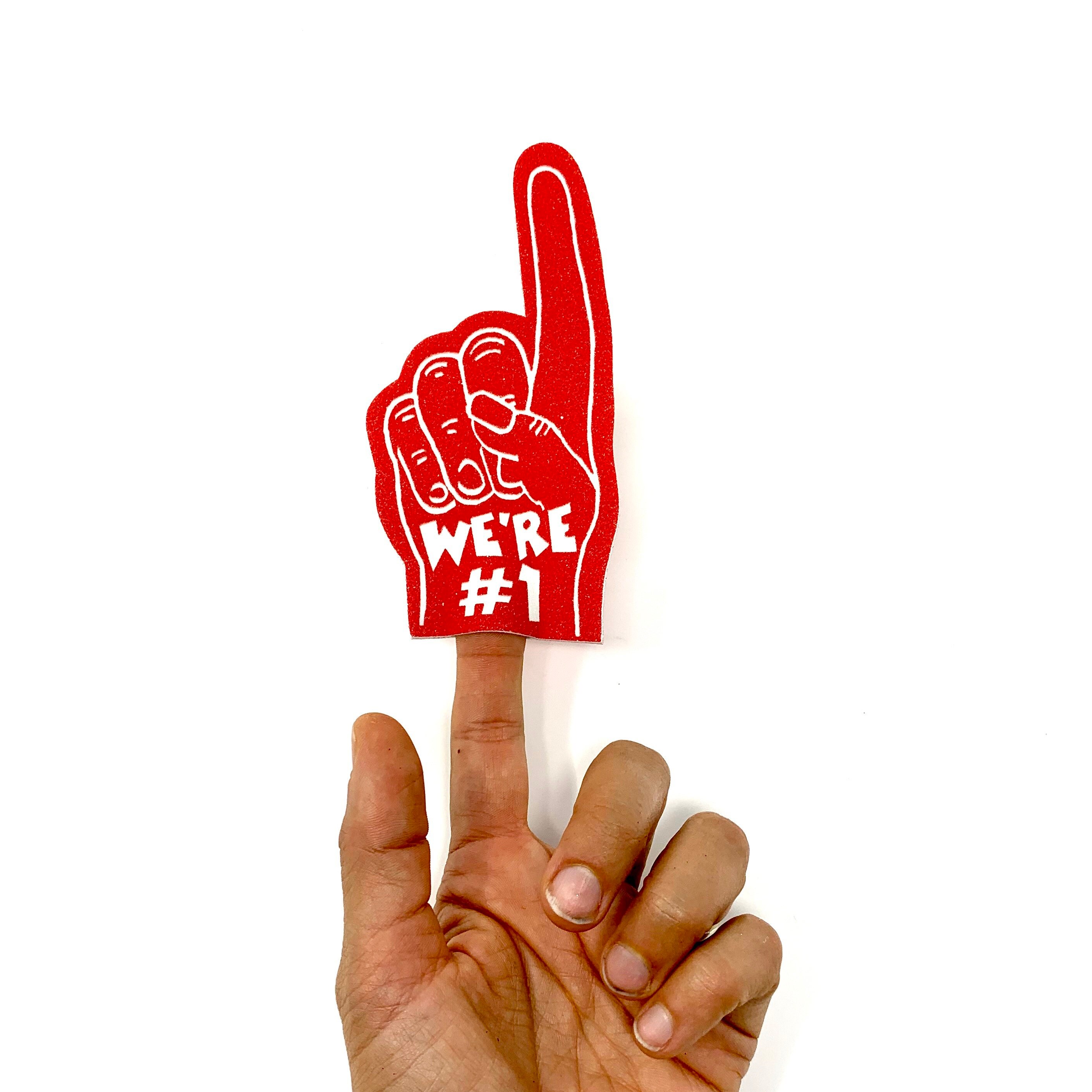 Mini Foam Finger Prop For Elf Or Doll Etsy
