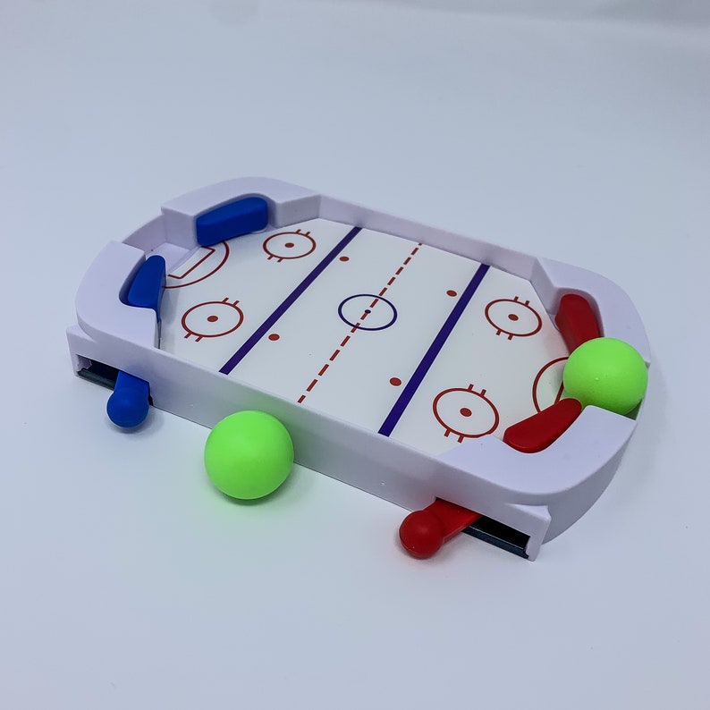 Mini Hockey Game Set for Elf or Doll Etsy