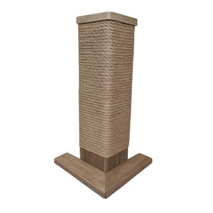 Wall-Mounted Cat Scratcher: Space-Saving Corner Cat Climbing Post