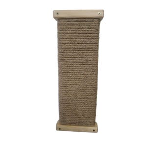 Handmade Cat Wall Scratcher: Space-Saving Modern Design