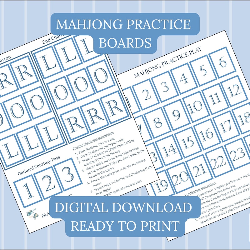 Solo Mahjong Board - Etsy