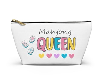 Mahjong Bag | Mahjong Tile Bag | Mahjong Lover | Mahjong Queen |  Mahjong Gift | Mahjong Pouch