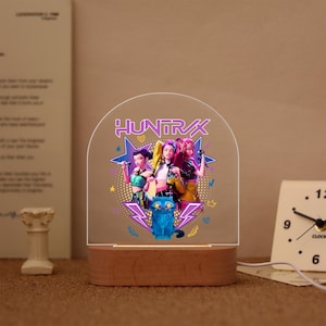 Huntik Secrets & Seekers Night Light, Custom Girls Boys Night Light, Animation Peripherals Night Lamp, Kpop Night Light Gift, Bedroom Light