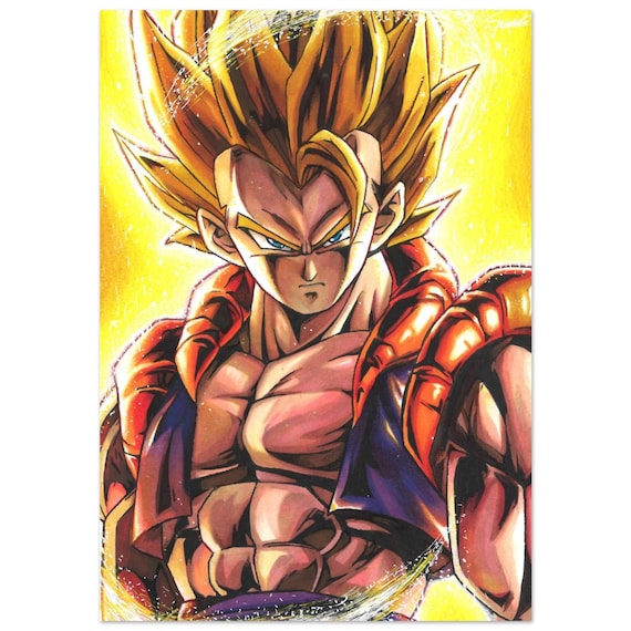 Super Gogeta - Fine Art Printing - Smooth Matte Finish paper (Various sizes)