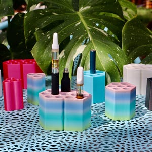 VapeSaver 510 Vape Cartridge and Battery Holder - 3 Sizes & 5 Colors