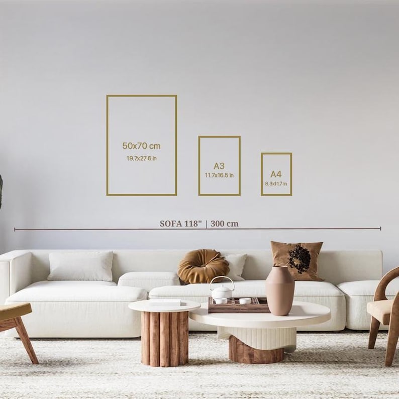 Abstract Ice Cream Cone Art Print: Modern Colorful Home Decor image 10