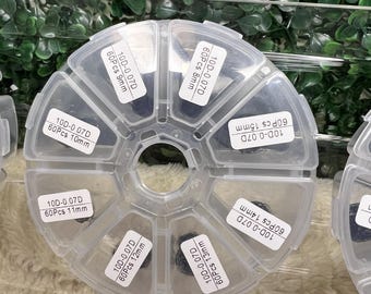 Handgefertigte Fächer Wimpernverlängerung - Gemischte Größe 4D 5D 8D 10D 14D, C/CCD Curl