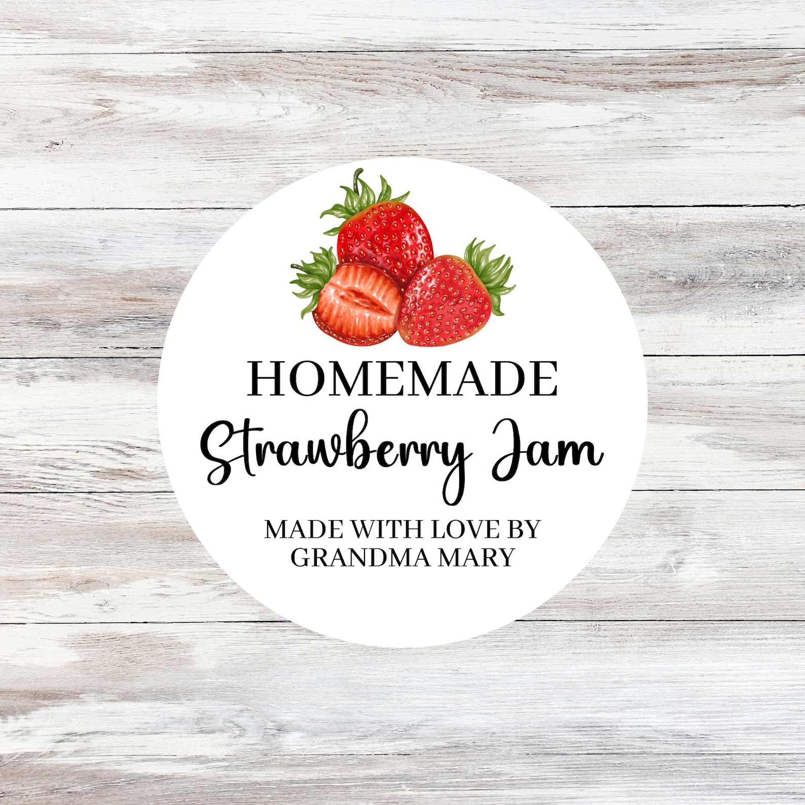 Personalized Jam and Canning Stickers, Custom Lid Labels for Jars ...
