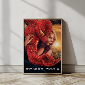 Superhero Rescue Canvas Poster: Retro Action Film Art