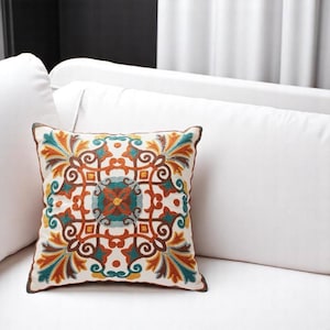 Cojín Amor Colorido: Regalo Romántico para Ella o Él, Decoración del Hogar con Temática de Amor, Cojín Decorativo para Parejas