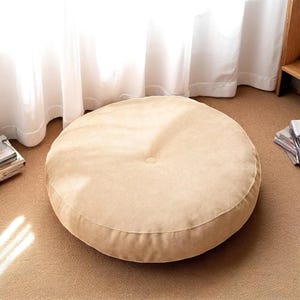 Thick Tatami Meditation Cushion: Cozy Reading Nook Floor Pillow