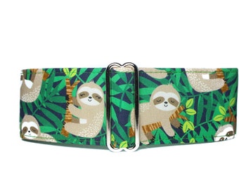 sloth dog collar