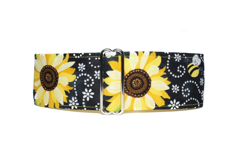 Fall Martingale Dog Collar, Sunflower Martingale Collar, Fall Dog Collar, Extra Large Martingale Collars Martingale 2 Inch