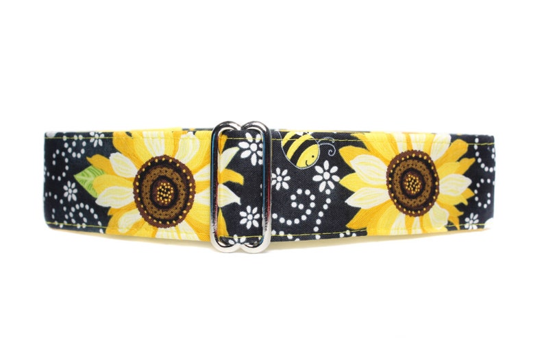 Fall Martingale Dog Collar, Sunflower Martingale Collar, Fall Dog Collar, Extra Large Martingale Collars Martingale 1.5 Inch