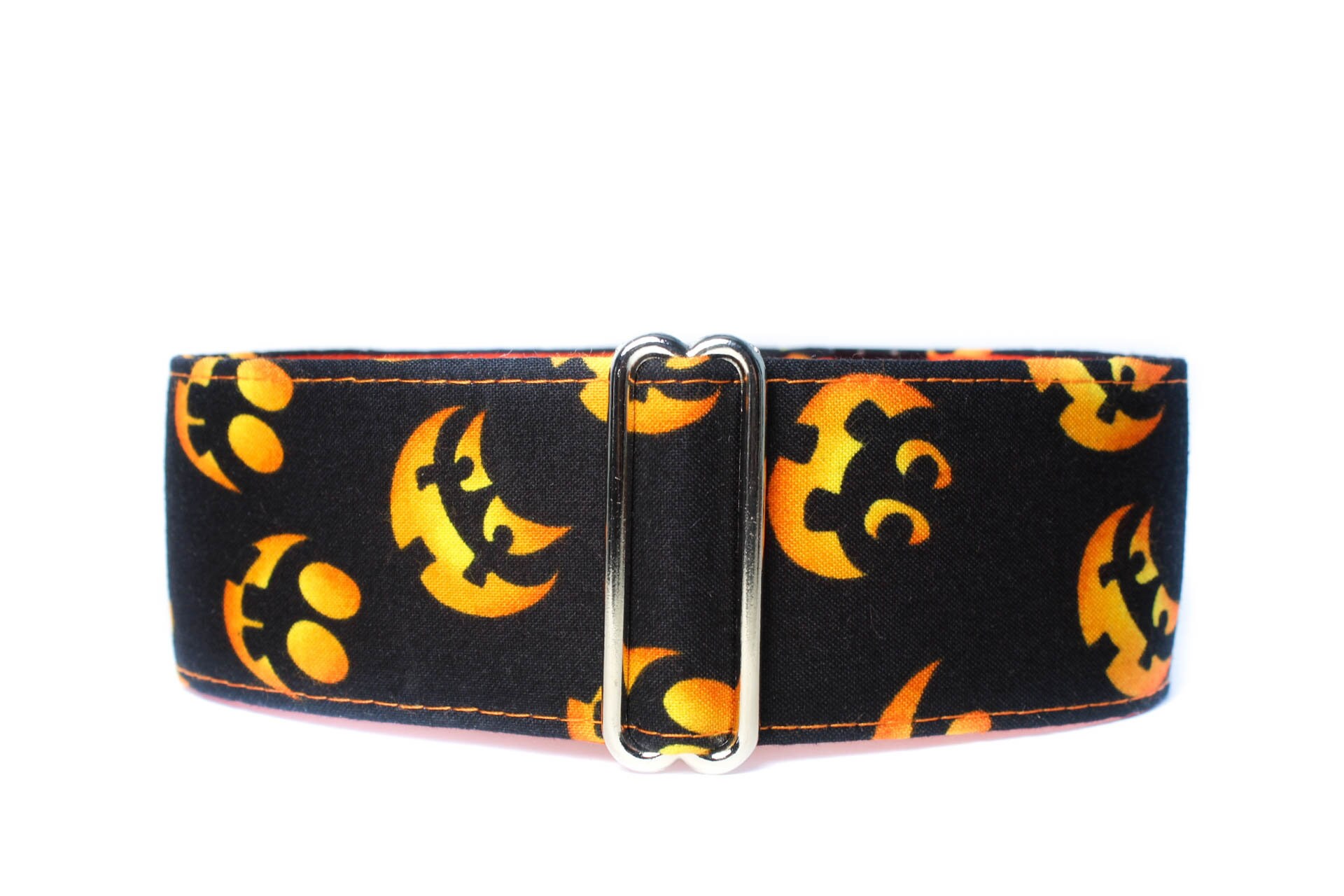 Halloween Martingale Collar 2 Inch Martingale Collar Pumpkin Etsy