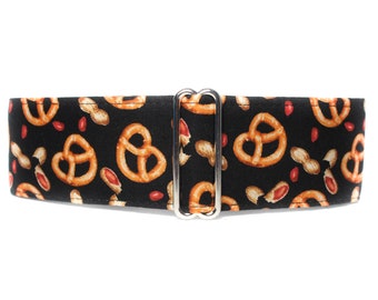 Pretzel Martingale Dog Collar 1.5 Inch, Pretzel Dog Collar, 2 inch Martingale Collar, Large Dog Collar, 1.5 Inch Dog Collar