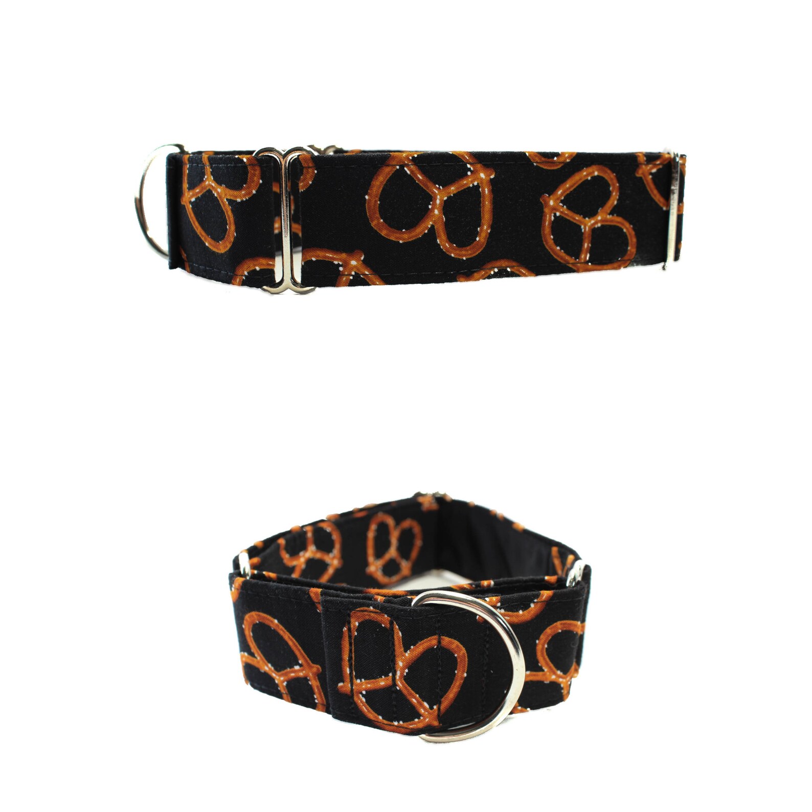 Pretzel Martingale Collar Pretzel Dog Collar 2 Inch Etsy