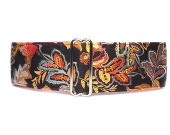 Fall Martingale Dog Collar, Fall Leaves Dog Collar