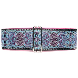 Aqua Martingale Collar Greyhound, 2 Inch, Small to Extra Large