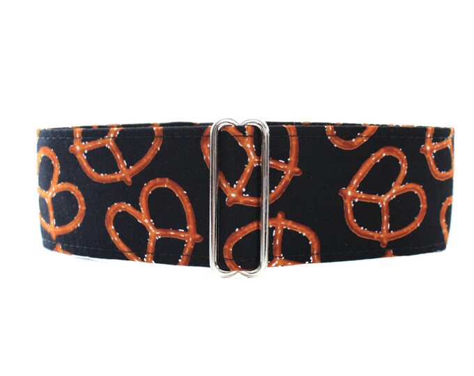 Pretzel Martingale Collar Pretzel Dog Collar 2 Inch Etsy