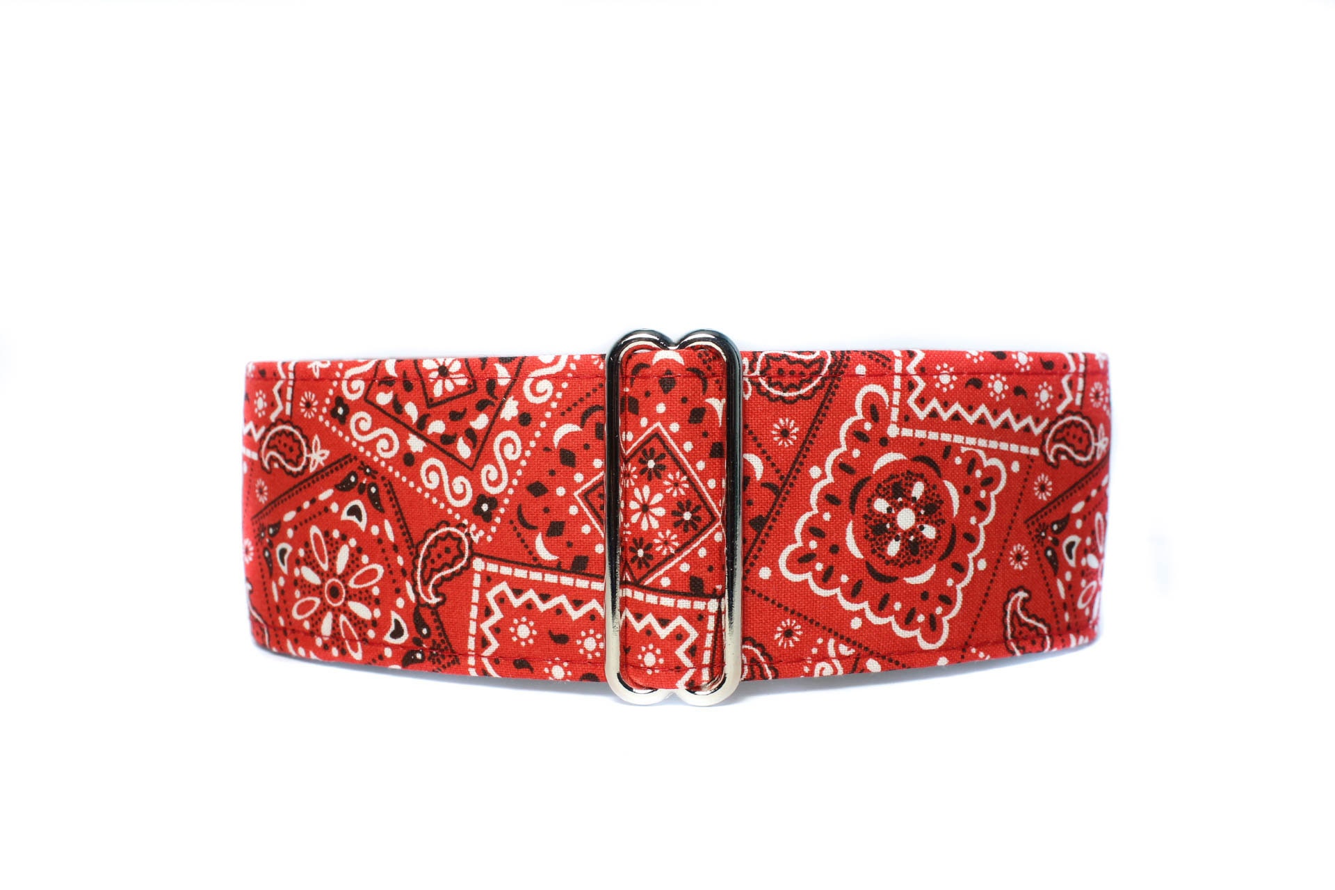 Red Martingale Dog Collar Bandana Martingale Collar Red Etsy