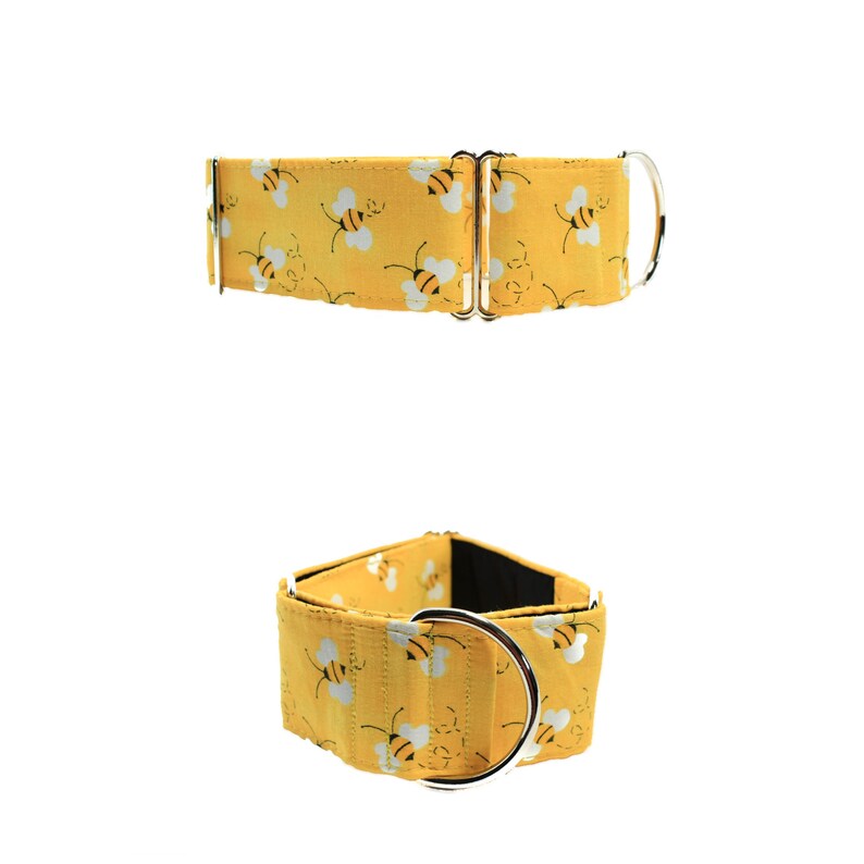 Yellow Martingale Collar 2 Inch Martingale Collar Bumble Bee Etsy