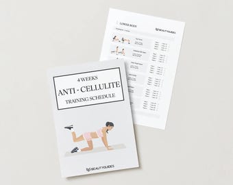 4-tygodniowy plan treningowy antycellulitowy - Czas na wytrenowanie pośladków w celu redukcji cellulitu - 16-tygodniowy plan treningowy