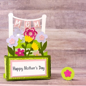 Tarjeta de cumpleaños floral para ella, tarjeta de cumpleaños para mamá, tarjeta para mamá, tarjeta de cumpleaños para mamá