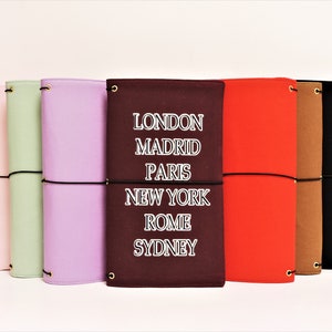 Travel Fabric Notebook Cover: Standard Traveler&#39;s Notebook, Fauxdori TN