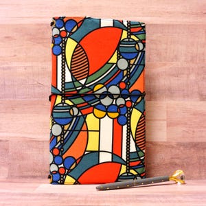 Frank Lloyd Wright Abstract Traveler&#39;s Notebook Cover: Vegan Fauxdori