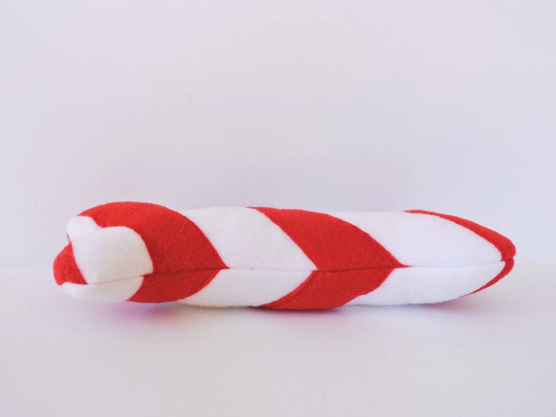 Christmas Dog Bone Fleece Candy Cane Bone Durable Dog Toy Etsy