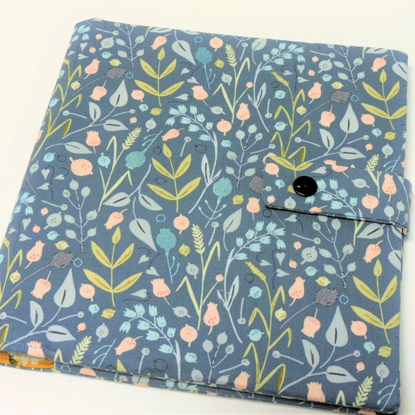 Blue Floral Happy Planner Cover Monogram, Yellow Floral TUL Case, Levenger, Emily Ley Planner Storage, Passionate Penny Pincher