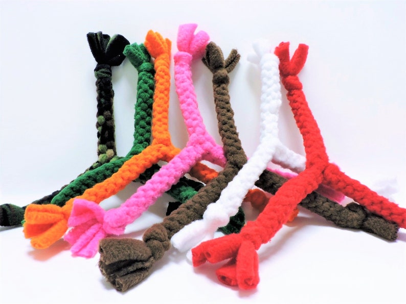 Soft Fleece Braided Dog Toy Fleece Rope Toy for Small and Etsy