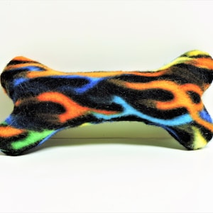 Dog Bone Toy With or Without Squeaker For Dogs, Small or Large Dog Tug Toy