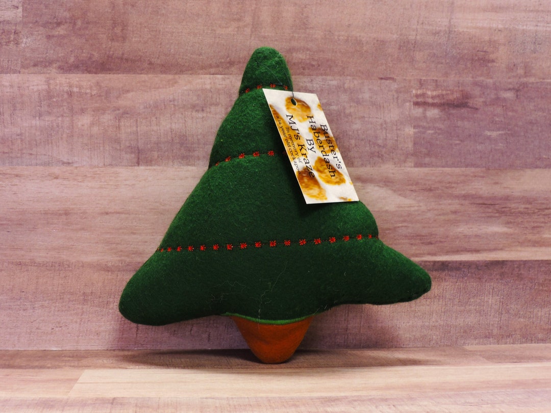 Christmas Tree Dog Toy With or Without Squeaker Felt and Etsy New Zealand