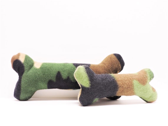 fleece dog bone toy