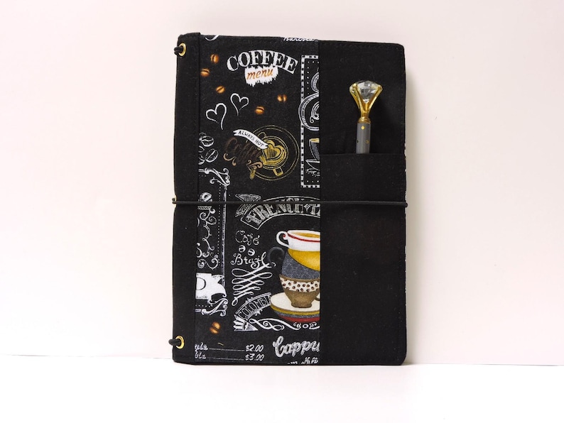 B6 Java Time Traveler's Notebook Cover: Vegan Fauxdori With Pen Pocket ...