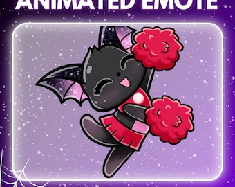 Animated Bat Emote – Cheering, Dancing Twitch & Discord (Instant Download)