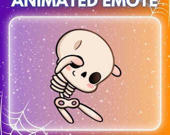 Animated Dancing Skeleton Emote – Twitch & Discord (Digital Download)