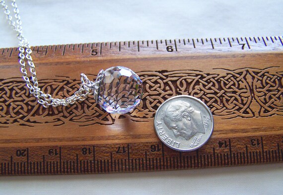 ★VINTAGE HOLLYWOOD★ Crystal n Ball Necklace il_fullxfull.1545183039_axiu.