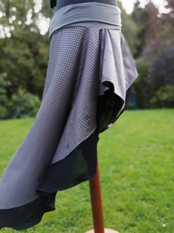 Hip Skirt Dance Overskirt Tribal Belly Dance Tribal Fusion Etsy