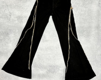 Zara Opium Jeans With Zippers Y2k Rick Banana - Etsy