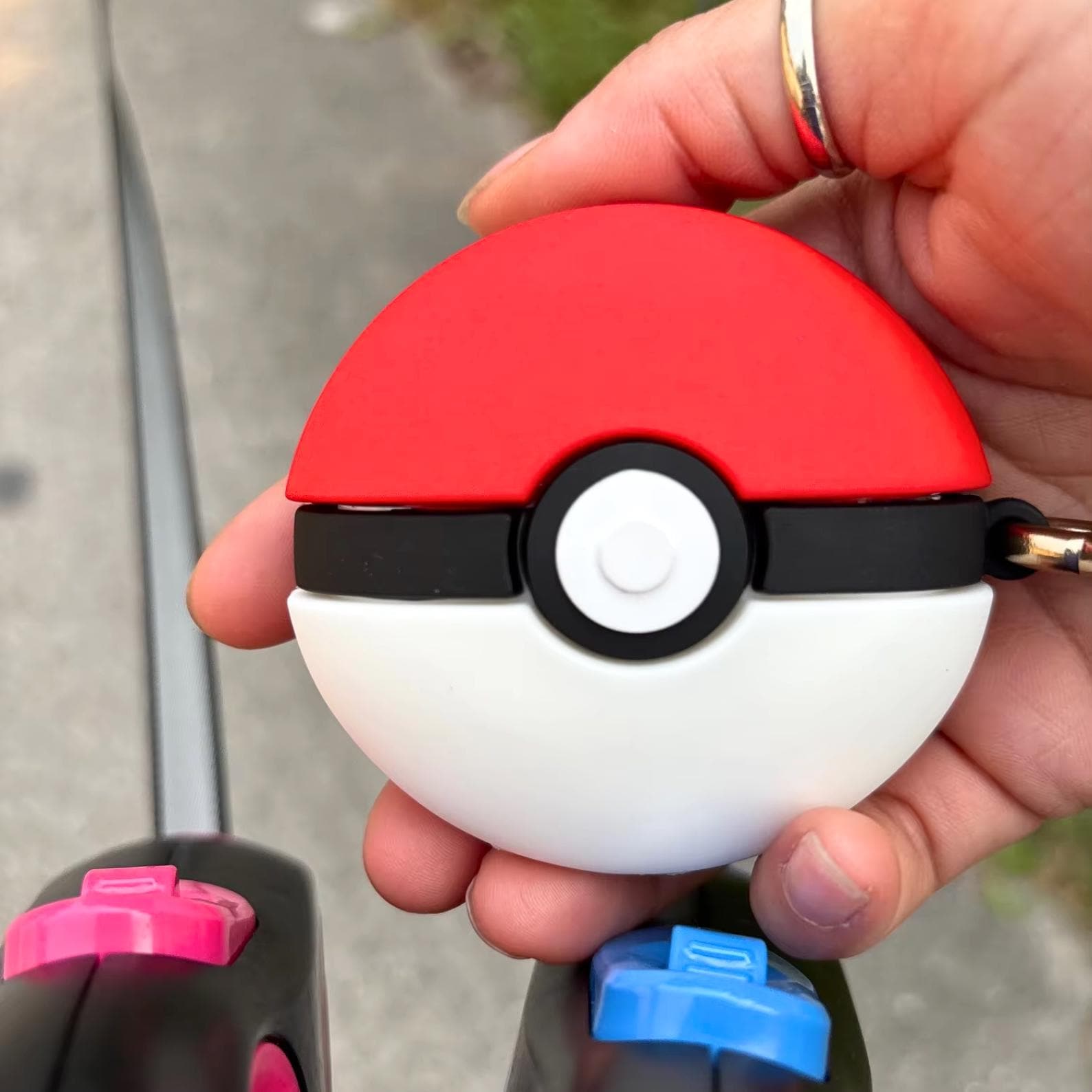 Poké Ball Cover for Galaxy Buds シリーズ レッド