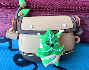 Funda para AirPods de Zelda, funda para auriculares Korokk, para AirPods 1, 2, 3, 4 Pro 2, regalos para amantes de los videojuegos