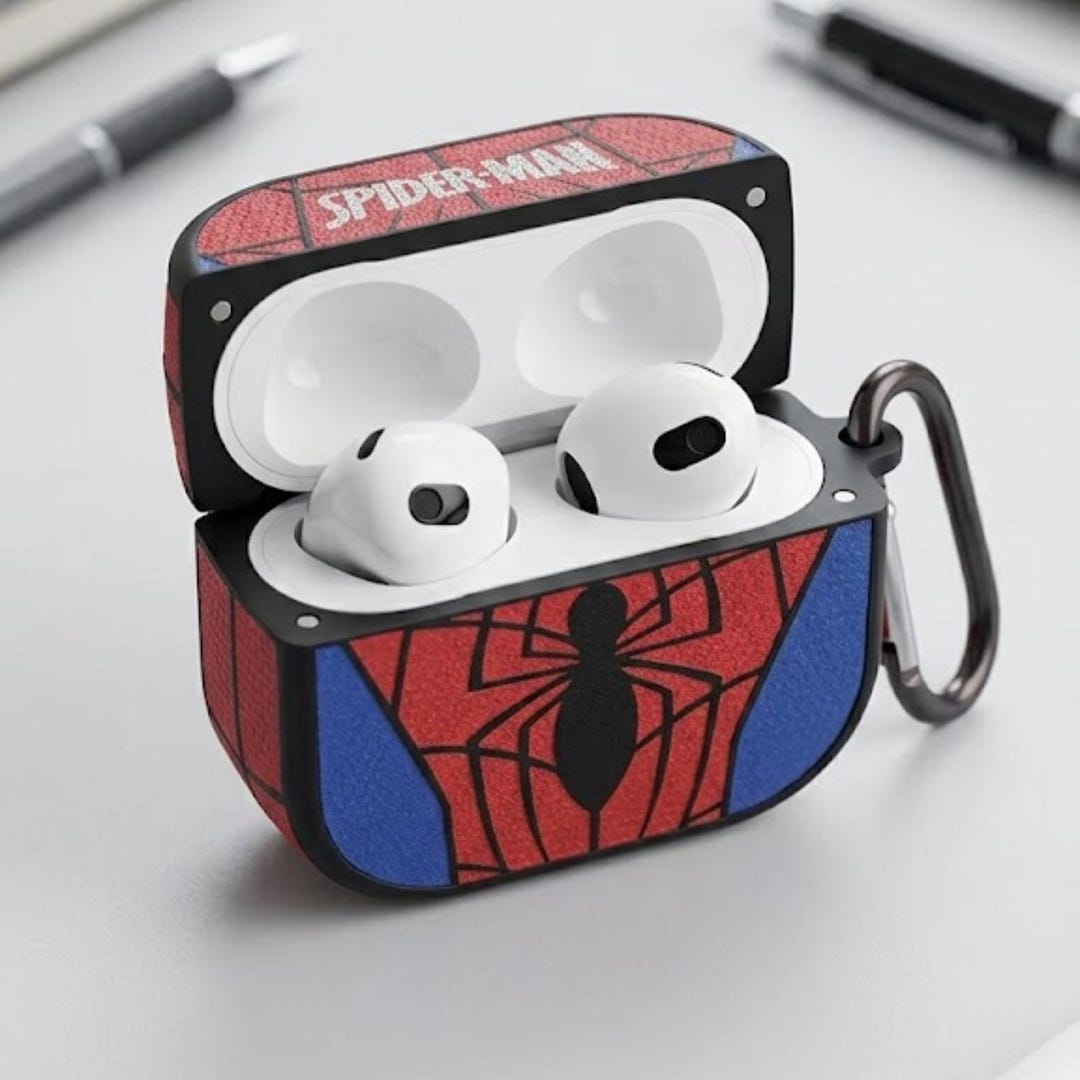 Web Pattern Airpods Case, Spider Inspired Protective Case, AirPod Pro 3 ...