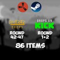 Rust Twitch & Kick Drops - All Available Rounds - 86 Items/Skins