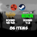 Rust Twitch & Kick Drops - All Available Rounds - 86 Items/Skins