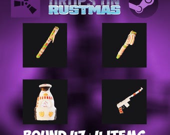 Rust Twitch Drops - Round 47 - 4 Items/Skins